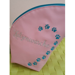 Stickdatei - Rahmen Pfoten Herz